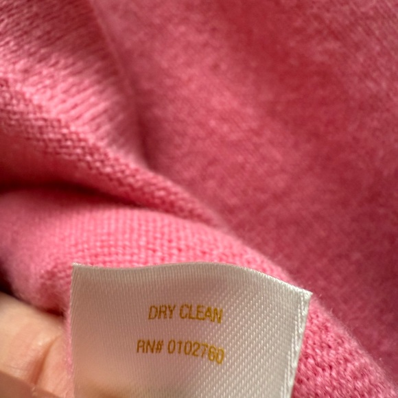 Kate Spade Pink Wool/Cashmere Cardigan - Picture 4 of 4